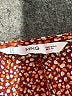 MNG Brown Long Sleeve Blouse Size S - photo 7