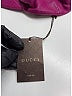 Gucci 100% Leather Burgundy Purple Leather Baseball Cap Size M - photo 4