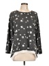 Cha Cha Vente Stars Gray Pullover Sweater Size L - photo 1