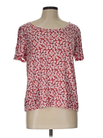 Lucky Brand Short Sleeve Blouse (view 1)
