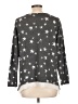 Cha Cha Vente Stars Gray Pullover Sweater Size L - photo 2