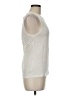 A.L.C. 100% Linen Ivory Sleeveless Top Size M - photo 4