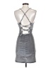 Unbranded Metallic Silver Cocktail Dress Size S - photo 2