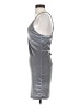 Unbranded Metallic Silver Cocktail Dress Size S - photo 5