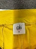 CAbi Solid Yellow Casual Pants Size 8 - photo 6