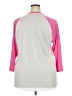 Next Level Apparel Pink 3/4 Sleeve T-Shirt Size XXL - photo 2