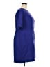 AGB Solid Blue Casual Dress Size 22W - photo 4