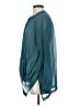 Gold Hawk 100% Silk Teal Blouse Size S - photo 5