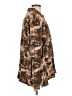 Mystree 100% Rayon Camo Brown Long Sleeve Blouse Size L - photo 4