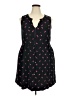 Torrid Hearts Black Casual Dress Size 3X Plus (3) - photo 1