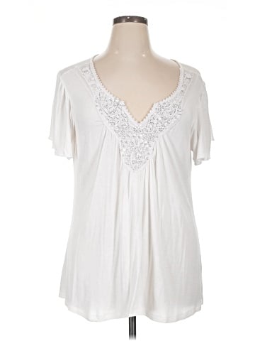 One World Short Sleeve Blouse (view 1)