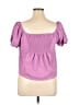 ModCloth Pink Short Sleeve Top Size XL - photo 2