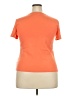 Rafaella 100% Cotton Orange Short Sleeve Top Size XXL - photo 2