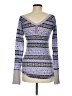 Free People Purple Pullover Sweater Size M - photo 2