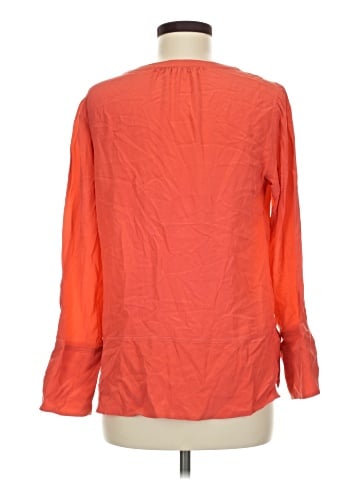 Annie Griffin 3/4 Sleeve Silk Top (view 2)