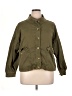 Caslon Solid Green Jacket Size 1X - photo 1