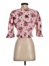 LoveShackFancy Pink 3/4 Sleeve Blouse Size S - photo 2
