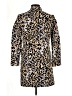 H&M 100% Cotton Animal Print Gold Coat Size 6 - photo 2