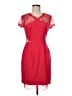 BCBGMAXAZRIA Red Cocktail Dress Size 6 - photo 1