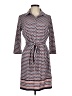 Max Edition Print Brown Casual Dress Size M - photo 1