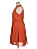 Zenobia 100% Polyester Solid Orange Casual Dress Size XL - photo 5