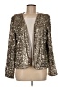 Tart 100% Polyester Silver Cardigan Size M - photo 1