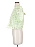 She + Sky 100% Polyester Green Short Sleeve Blouse Size S - photo 5