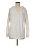 Ann Taylor LOFT White Sweatshirt Size M - photo 1