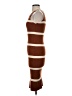 Endless Blu Stripes Brown Casual Dress Size S - photo 5
