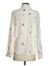 Rails Hearts Ivory Long Sleeve Blouse Size XS - photo 2