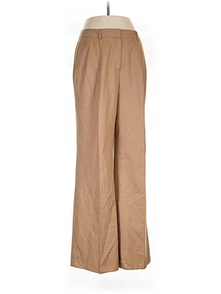 Pre-owned Brooks Brothers Wool Pants In Tan