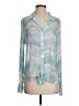 Bella Dahl Blue Long Sleeve Blouse Size S - photo 1