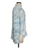 Bella Dahl Blue Long Sleeve Blouse Size S - photo 4