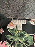 Spense 100% Polyester Floral Black Short Sleeve Blouse Size M - photo 7