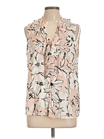Karl Lagerfeld Paris Sleeveless Blouse (view 1)