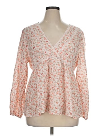 Lucky Brand Long Sleeve Blouse (view 1)