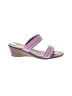 Toscanella Purple Wedges Size 8 - photo 1