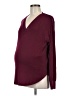 Gap - Maternity Burgundy Cardigan Size Med Maternity - photo 1