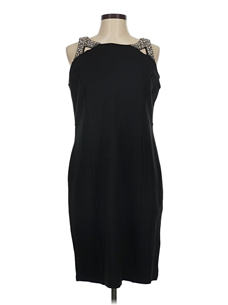 Pre-owned Chico's Cocktail Dress In Black