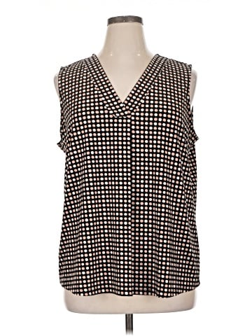 Anne Klein Sleeveless Blouse (view 1)