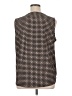 Anne Klein Houndstooth Black Sleeveless Blouse Size XL - photo 2