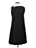 Ann Taylor LOFT Outlet Solid Black Casual Dress Size XS - photo 2