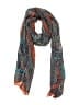 Unbranded 100% Silk Paisley Teal scarf One size - photo 1