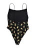 Forever 21 Print Black One Piece Swimsuit Size L (estimated) - photo 2