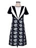 Prada 100% Viscose Graphic Blue Black  dress Size EU (IT) 38 / US 2 - photo 1