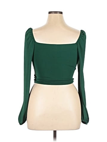 Chocolate Long Sleeve Top (view 2)