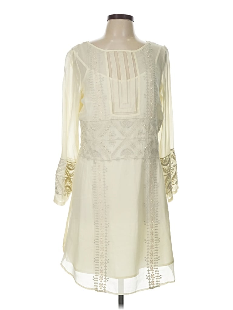 Pre-owned Sundance Cocktail Dress In Ivory