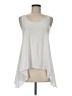 Michelle by Comune Silver Sleeveless T-Shirt Size M - photo 1