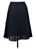 Organic 100% Recycled Polyester Chevron-herringbone Black Formal Skirt Size 6 - photo 2
