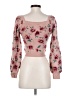 Willow & Wind Floral Pink Pullover Sweater Size XS - photo 2